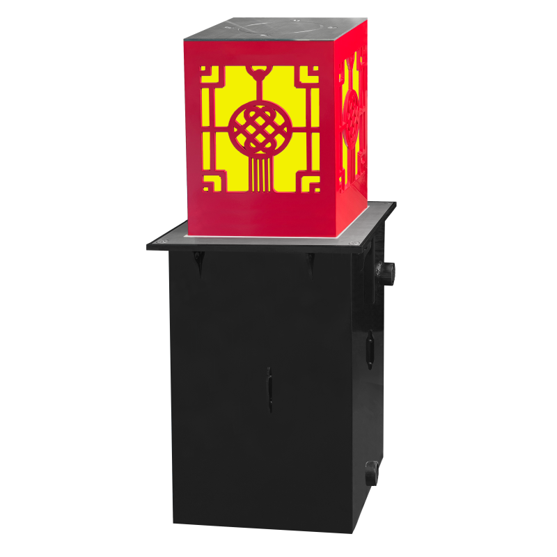 Outdoor Lighting And Landscape - Lampu Taman LED Bulat Gaya Modern