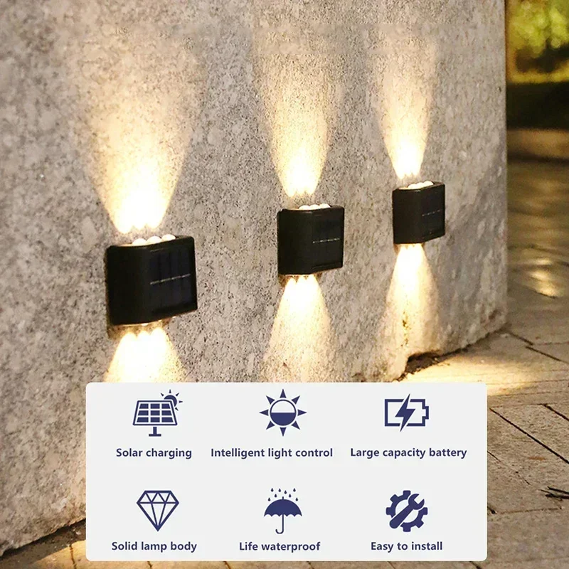 Lampu Dinding Tenaga Surya COB - Outdoor Lighting Waterproof ulasan dan harga